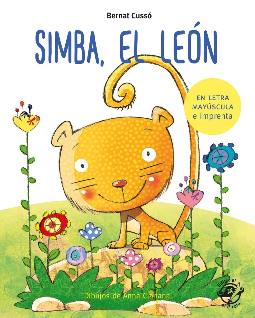 SIMBA, EL LEON (EN LETRA MAYUSCULA Y DE IMPRENTA)