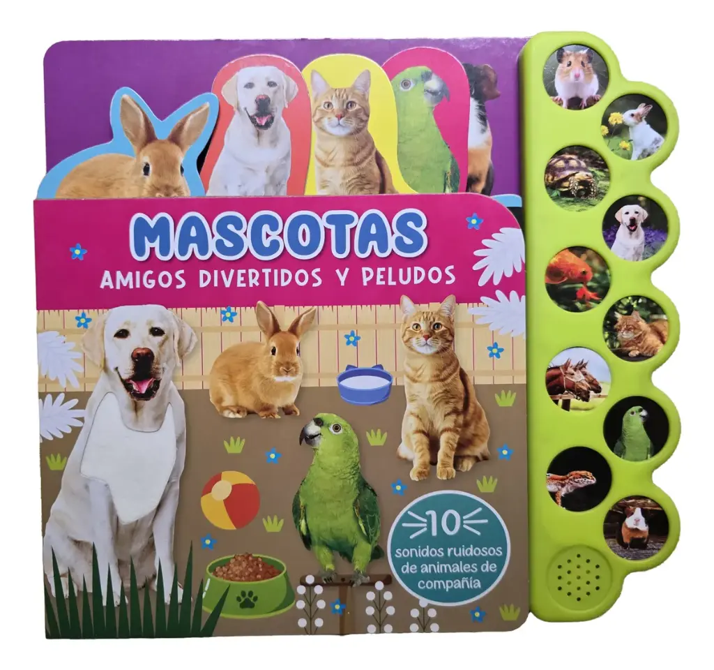 Libro Con Sonidos - Mascotas