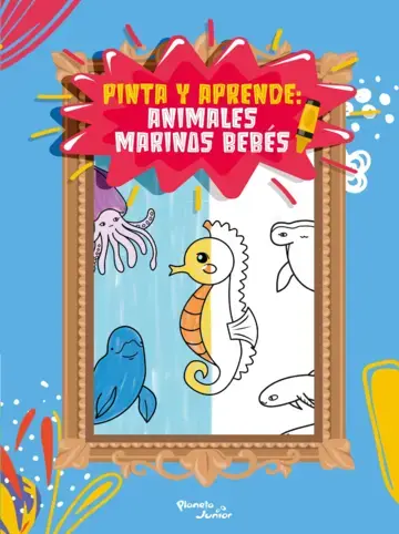 [9786125060129] Pinta y aprende: Animales marinos bebés           